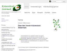 Tablet Screenshot of kraeuterland-steiermark.at